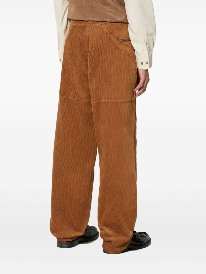 corduroy panelled trousers 3