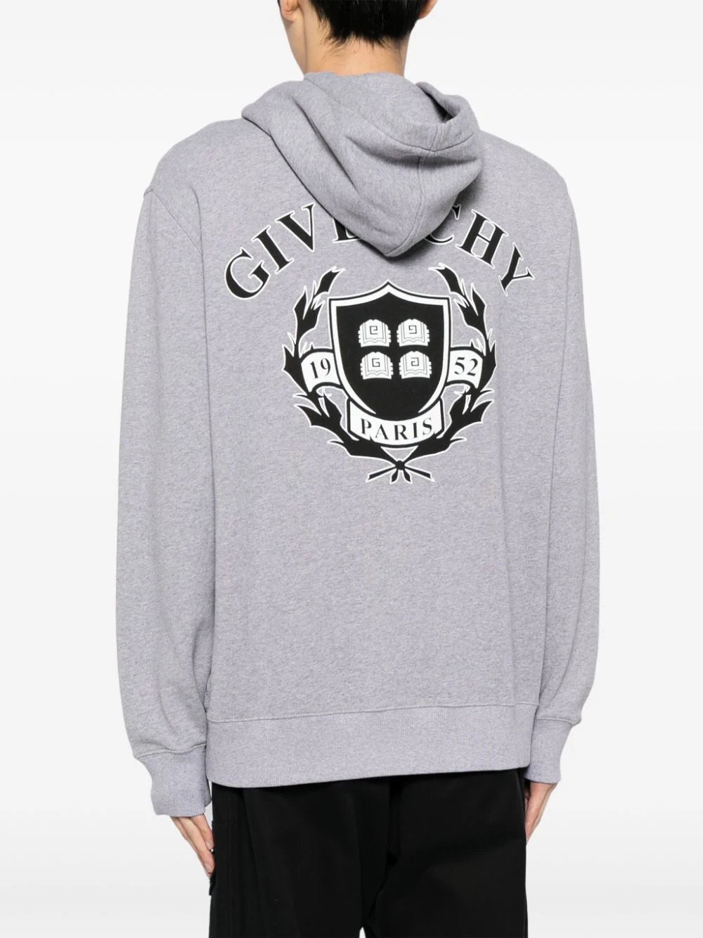 GRAPHIC-PRINT COTTON HOODIE - 3