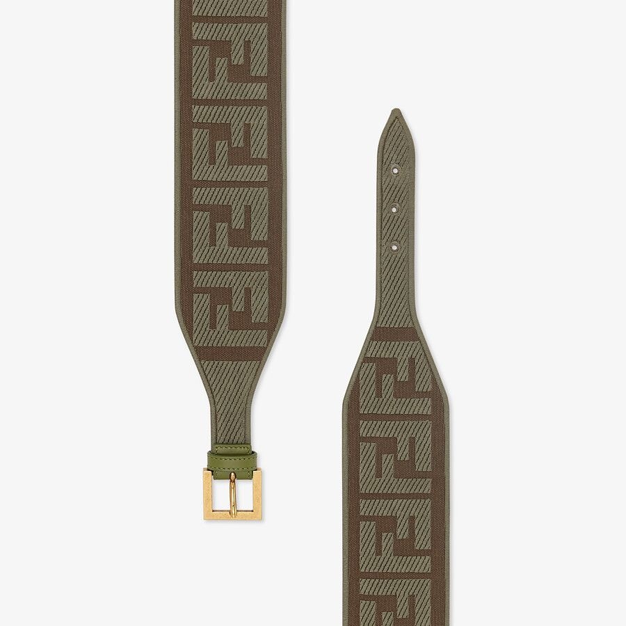 Green canvas belt - 2