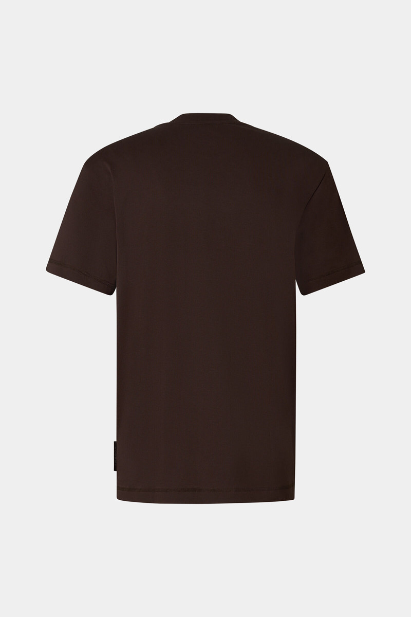 BOGNER T-shirt Lukas in Dark brown outlook