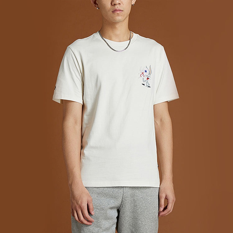 Converse x Bugs Bunny Graphic T-Shirt 'White' 10021413-A01 - 3