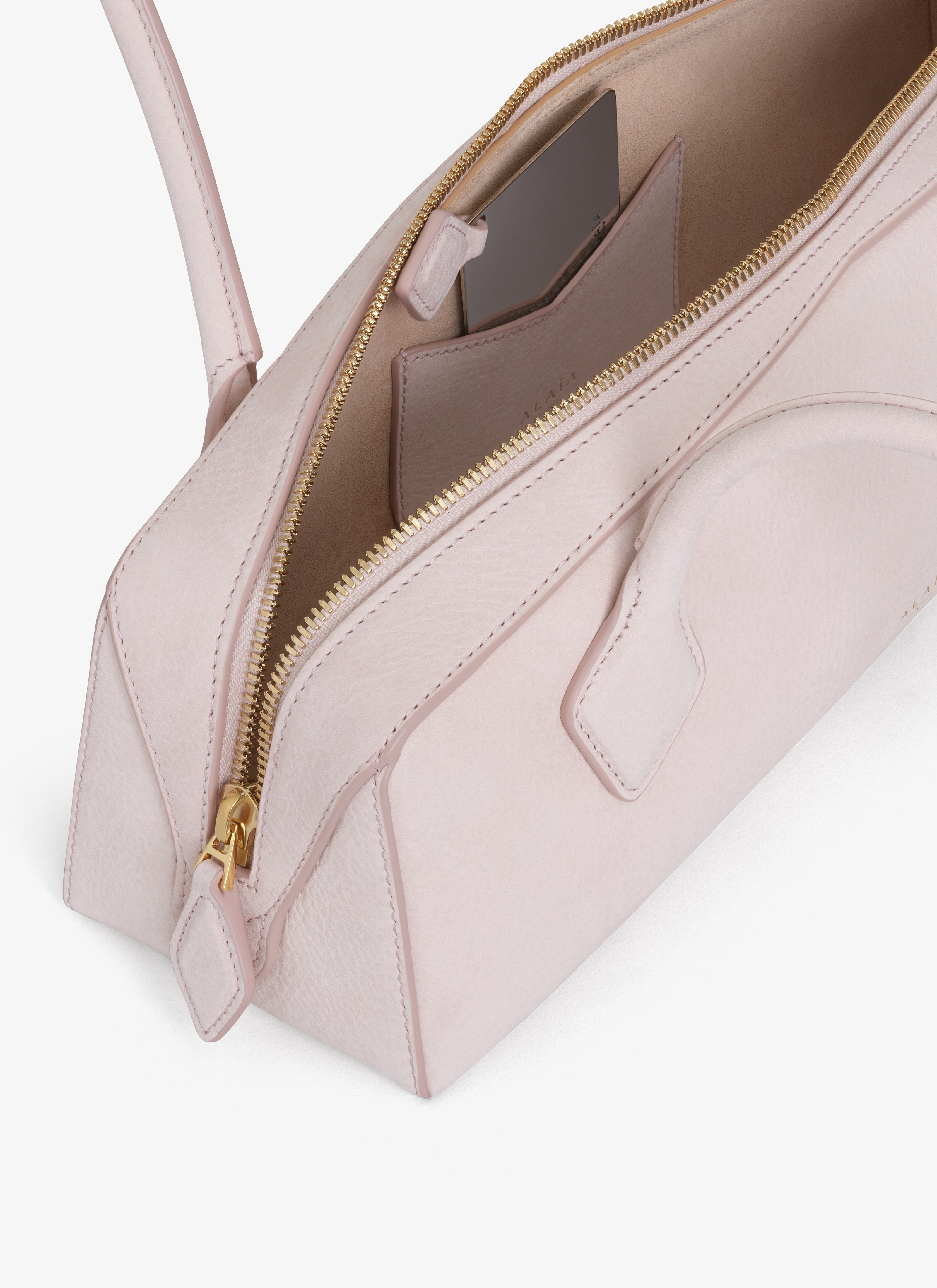 LE TECKEL MEDIUM BAG IN NUBUCK - 4