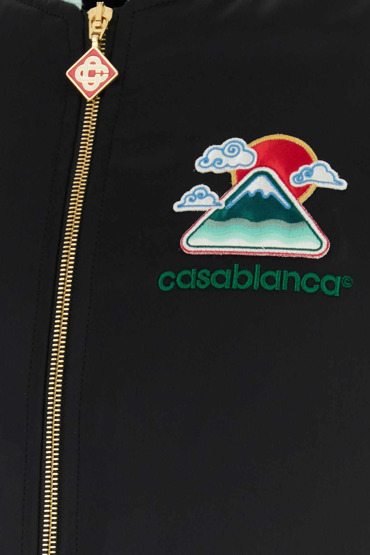 Two-tone satin bomber jacket - 3