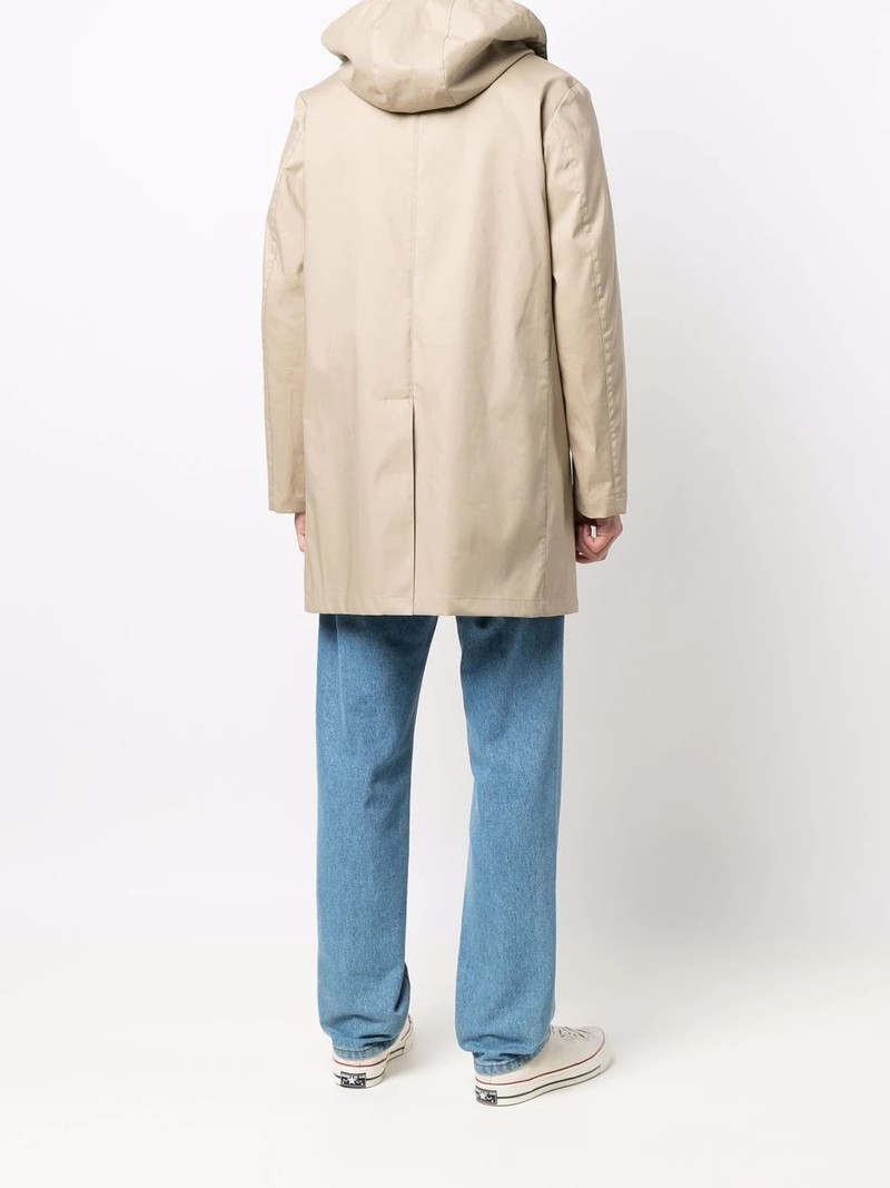 Cambridge short hooded coat 4