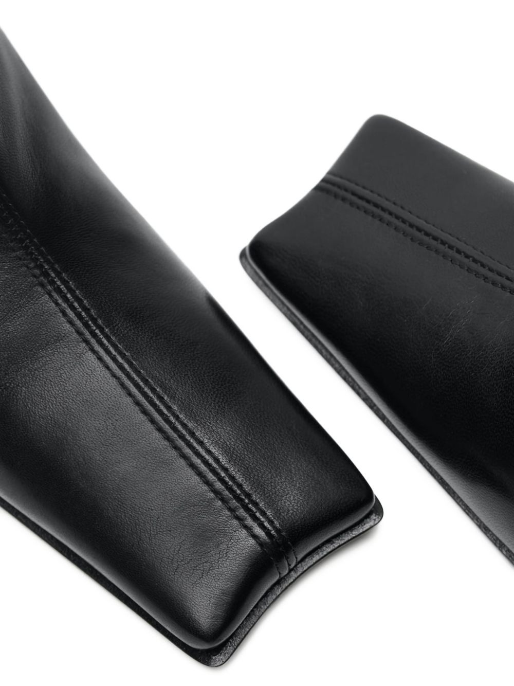 90mm Noor nappa-leather square-toe boots - 3