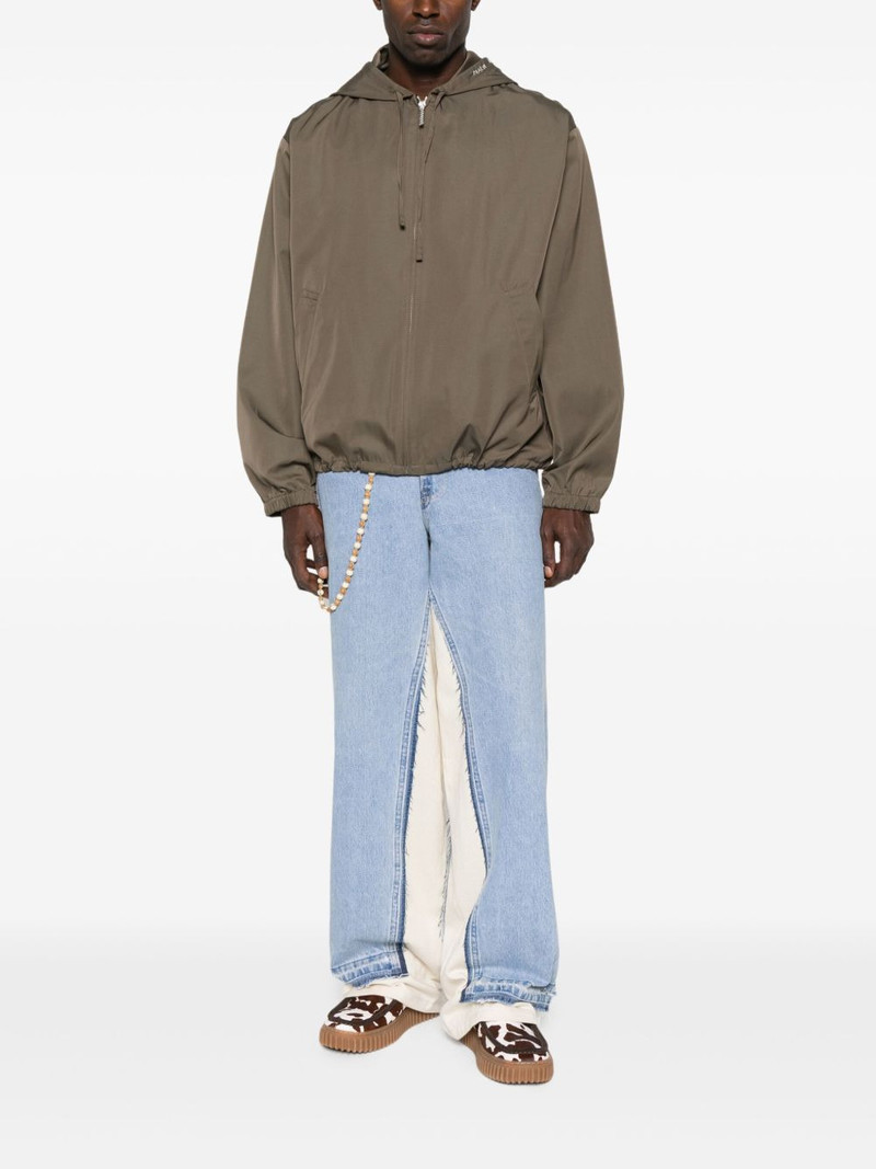 Marni hooded zip-up jacket outlook