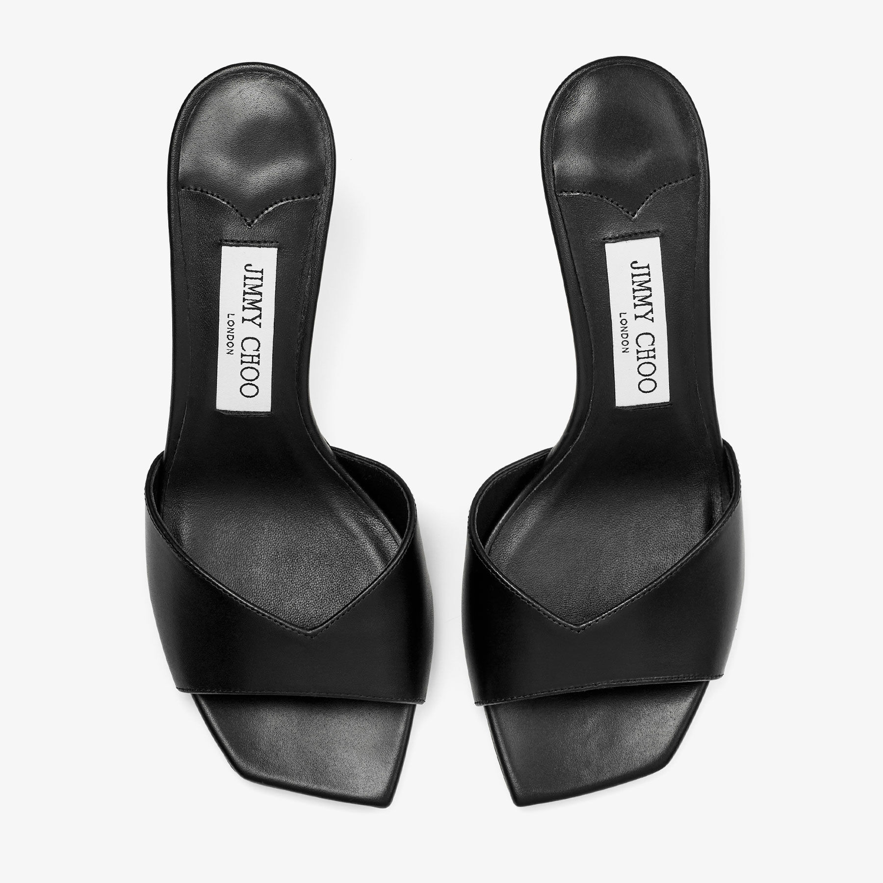 Skye 70
Black Leather Sandals - 4