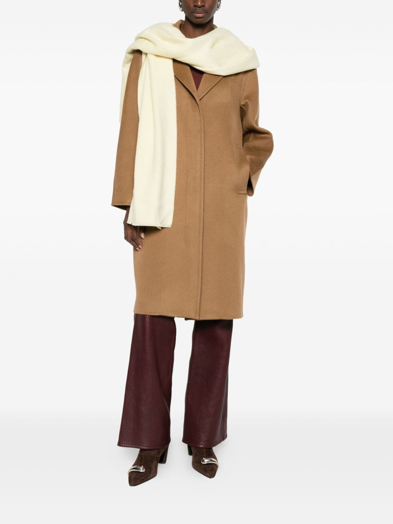Max Mara notched-lapel coat outlook