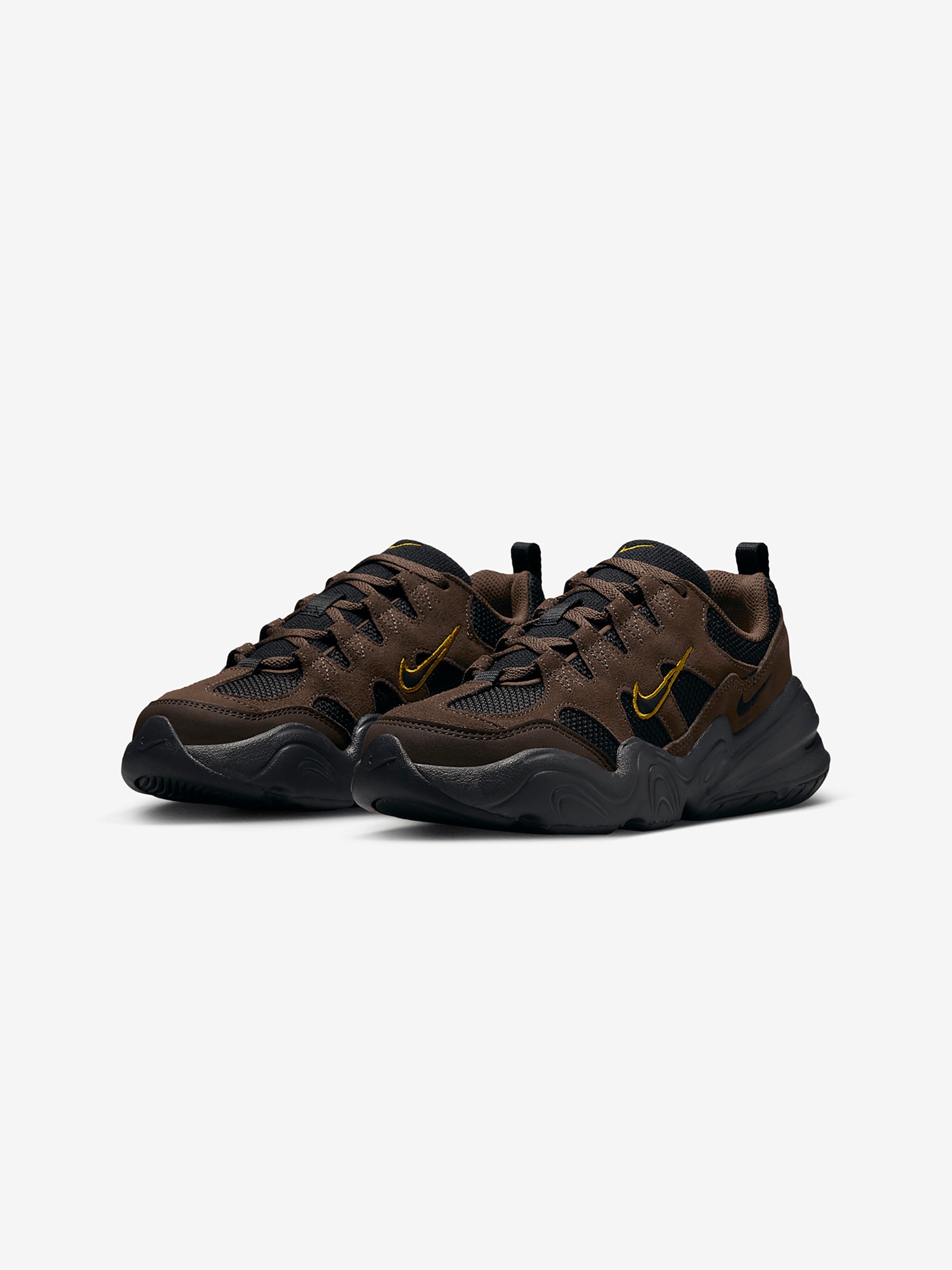 [NIKE]★WS Tech Hera Kocao Wow Bronze Black★ Women's Nike Tech Hera Casual Shoes Cacao Wow/Bronzine/Black