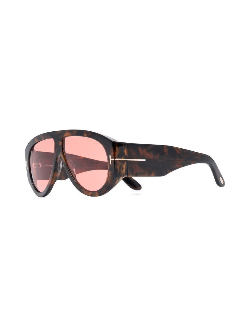 TOM FORD Bronson round-frame sunglasses outlook