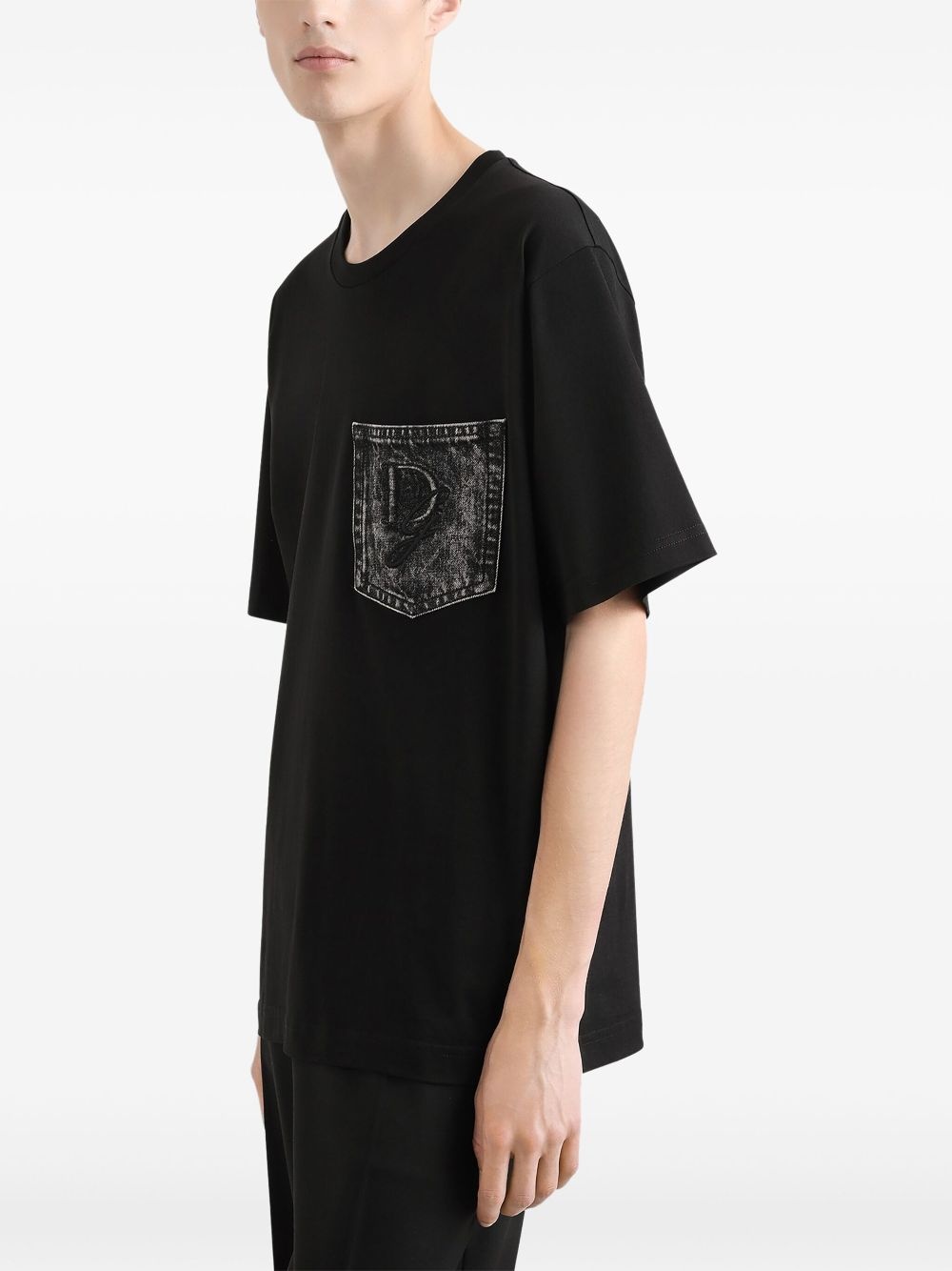 logo pocket T-shirt - 4