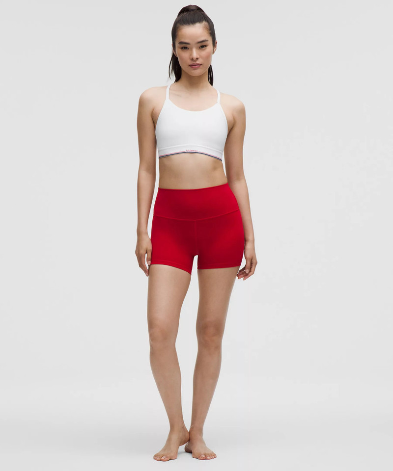 Flow Y Mid-Support Bra Logo *B/C Cup 3