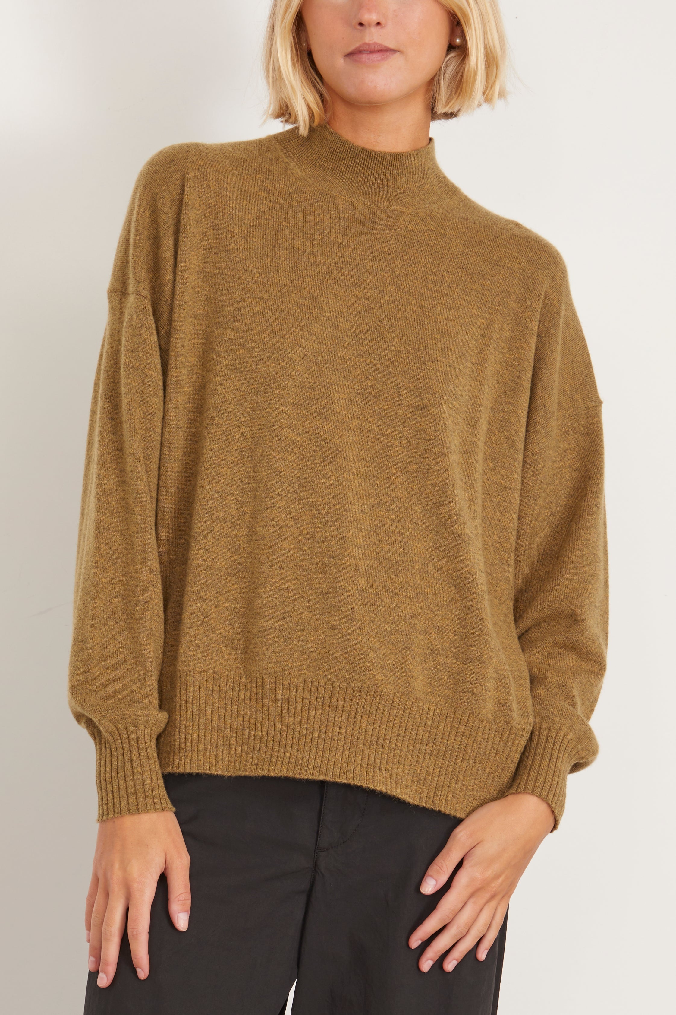 Roy Sweater in Mustard - 3