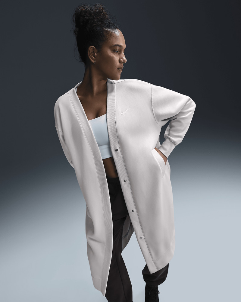Nike Sportswear Phoenix Fleece Women's Oversized Long Cardigan 1