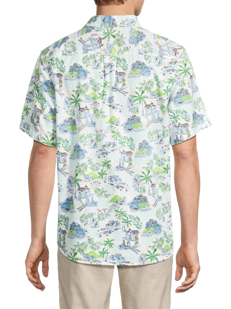 Men's Tortola Paradise Isle Shirt - White 5