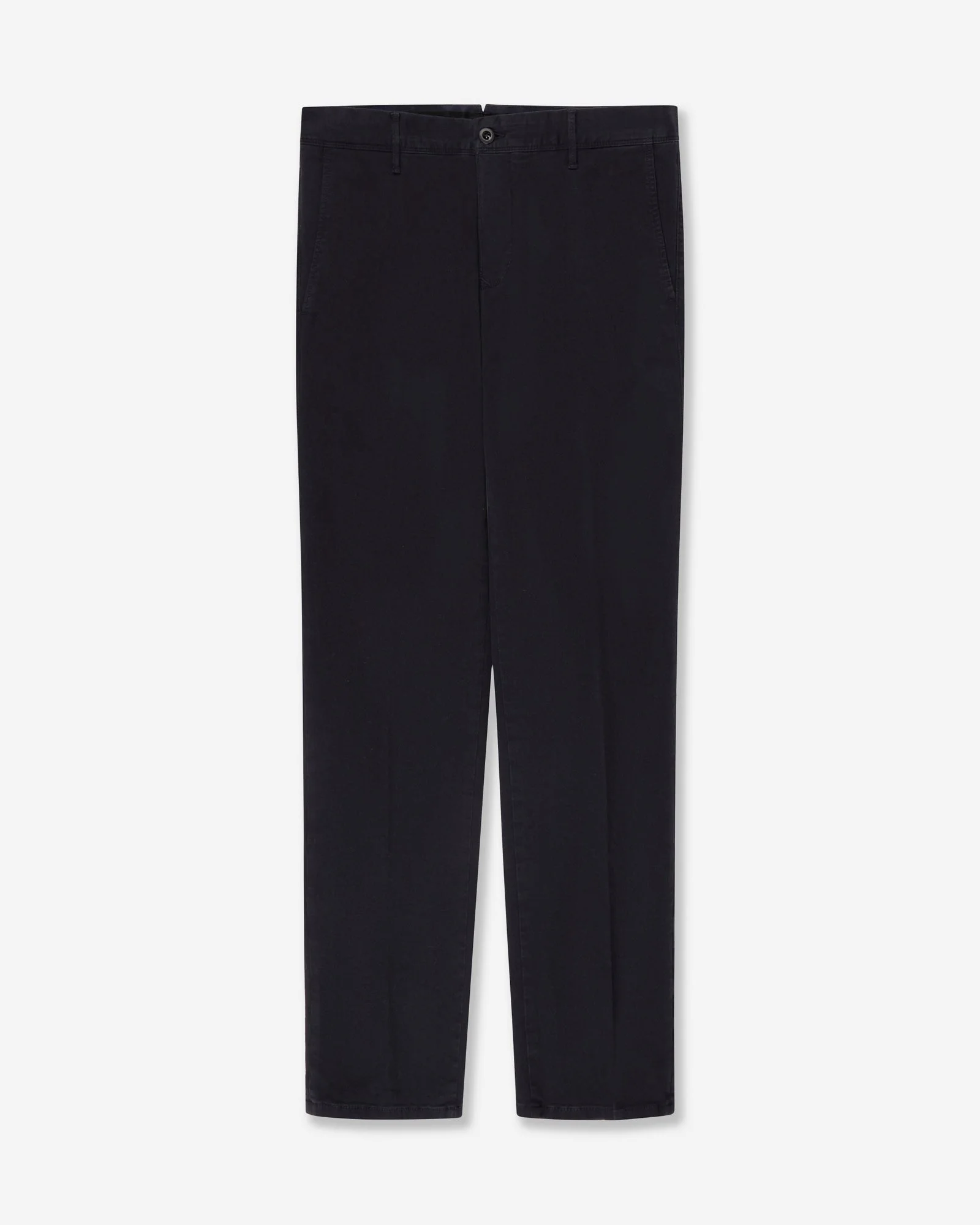 Slim fit organic cotton twill trousers - 1