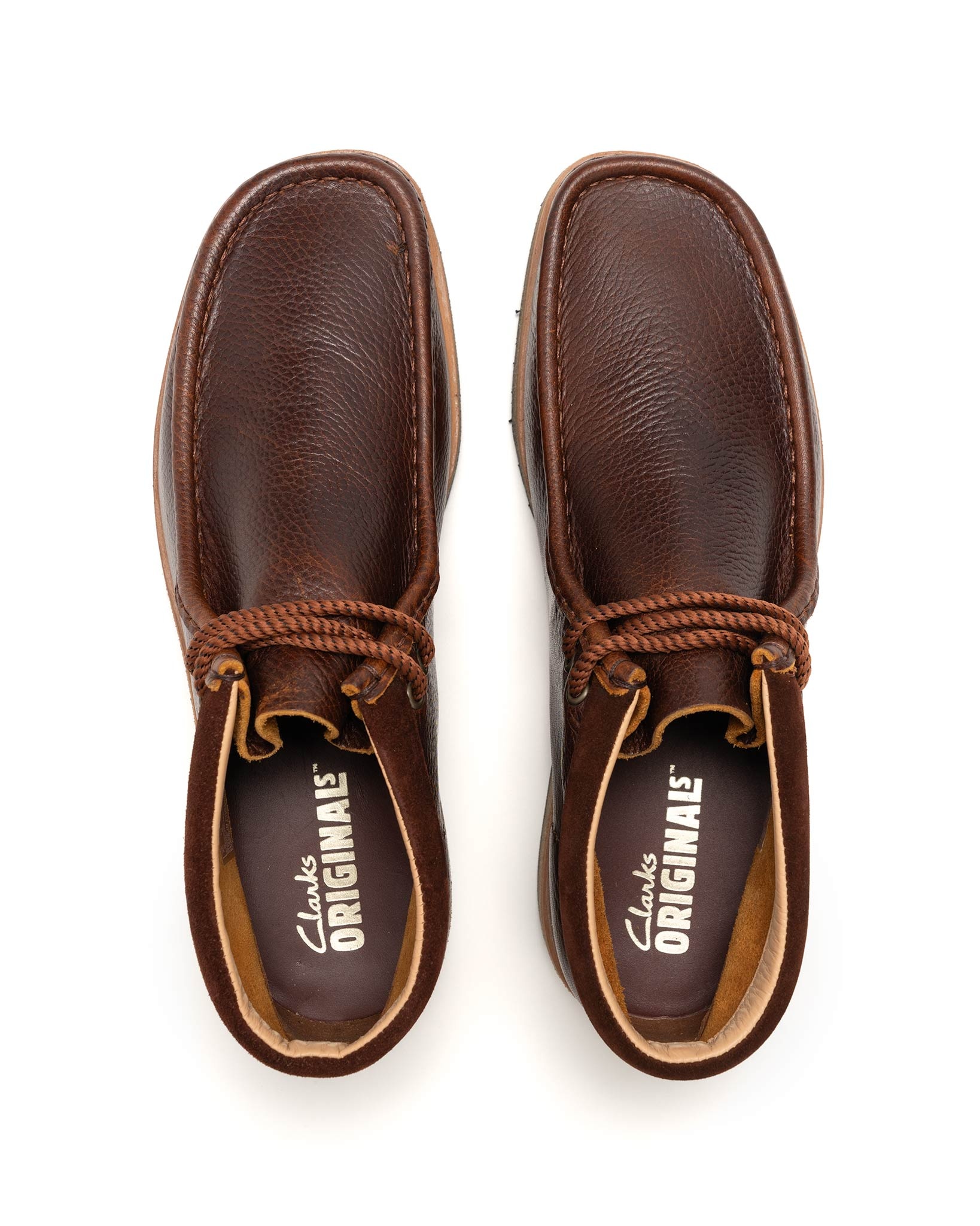 Wallabee Scout Dark Tan Leather - 4