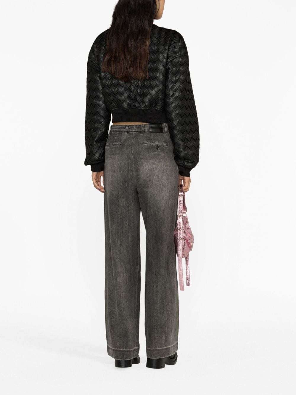 Wayne mid-rise wide-leg jeans - 3