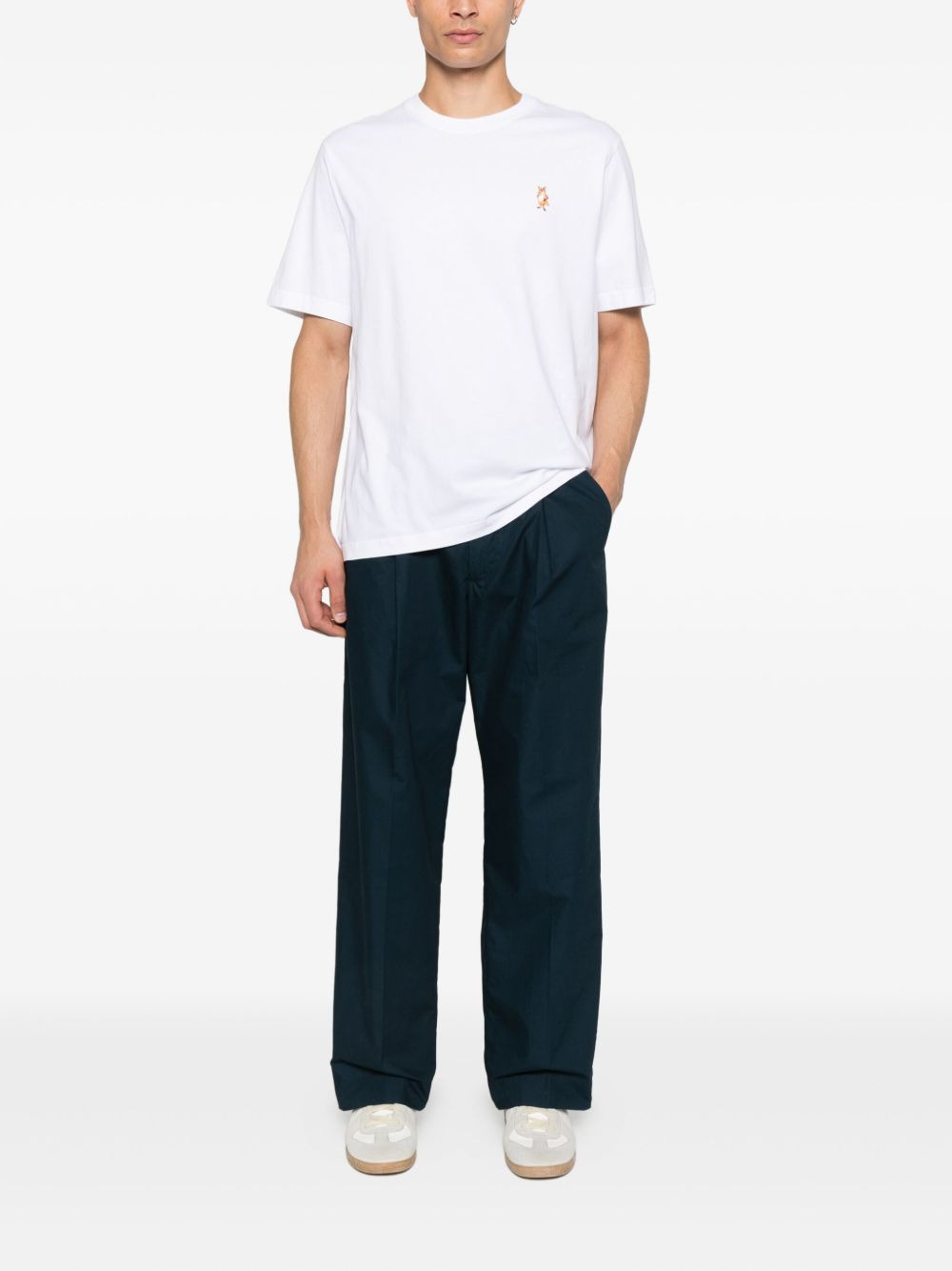 fox embroidered T-shirt - 2
