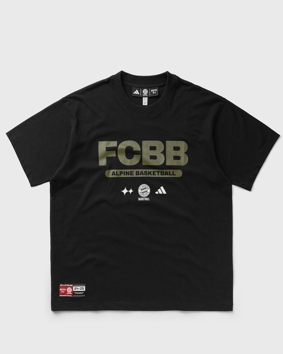 BSTN x FC BAYERN BASKETBALL GARDEN FAN TEE - 1