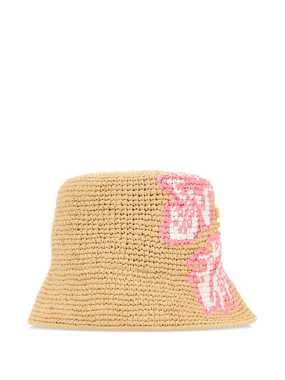 crochet floral-embroidery bucket hat - 3