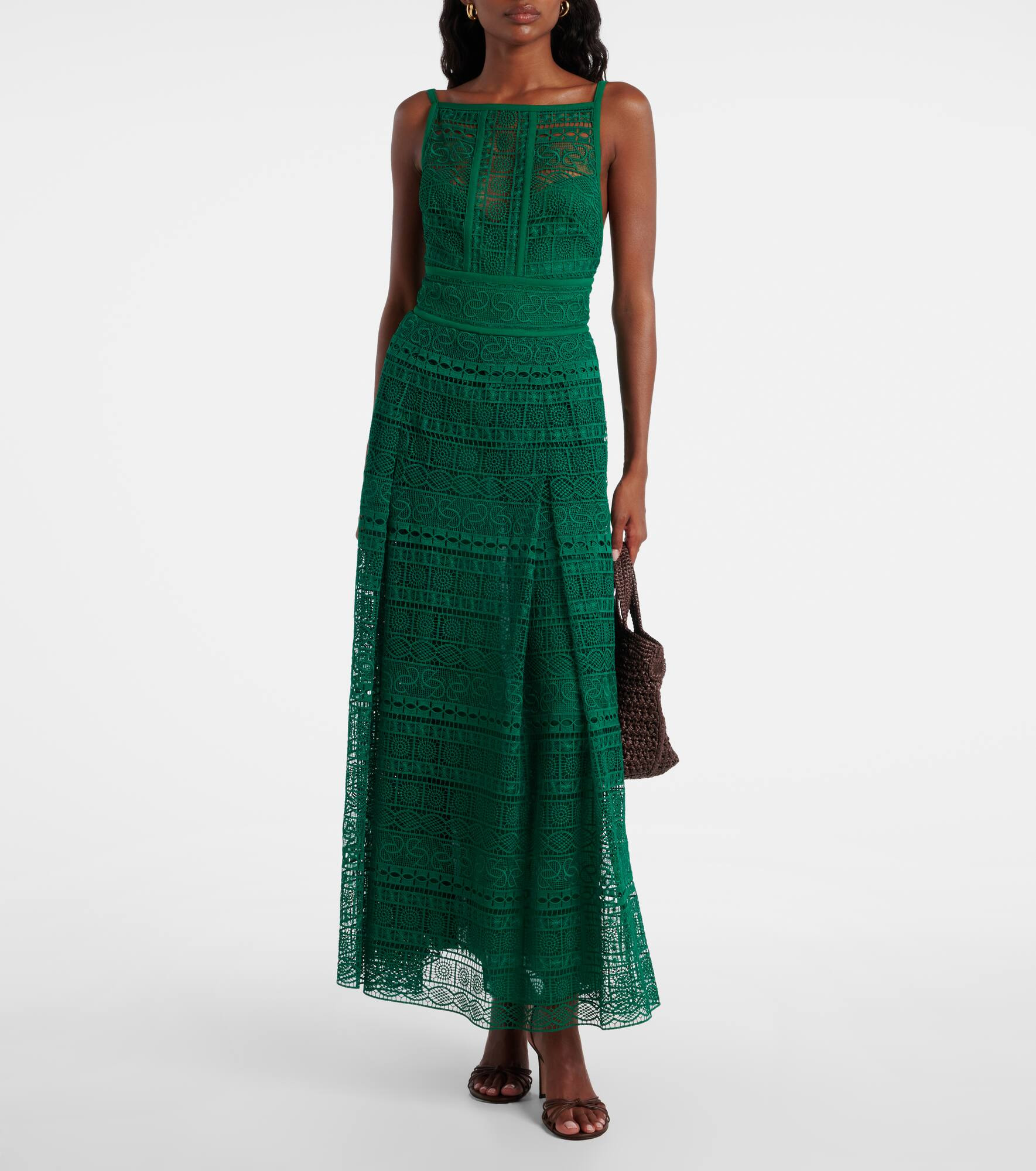 Macramé midi dress - 2