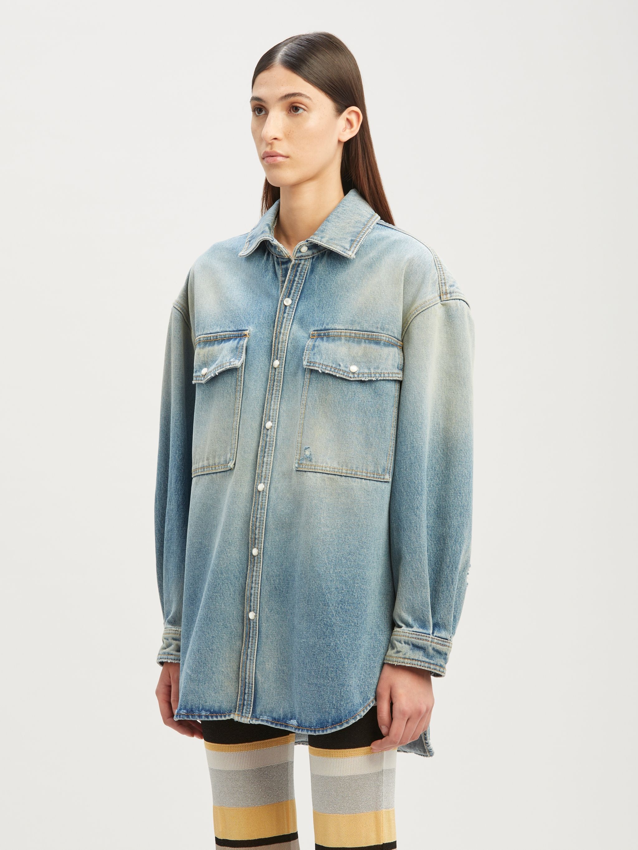 Paris Cargo Pockets Overshirt - 4