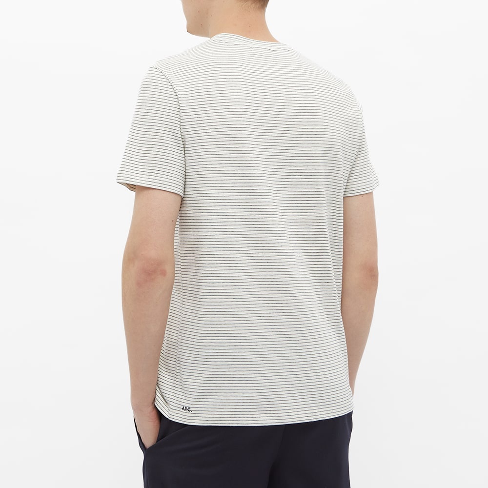 A.P.C. Paolo Stripe Tee - 4