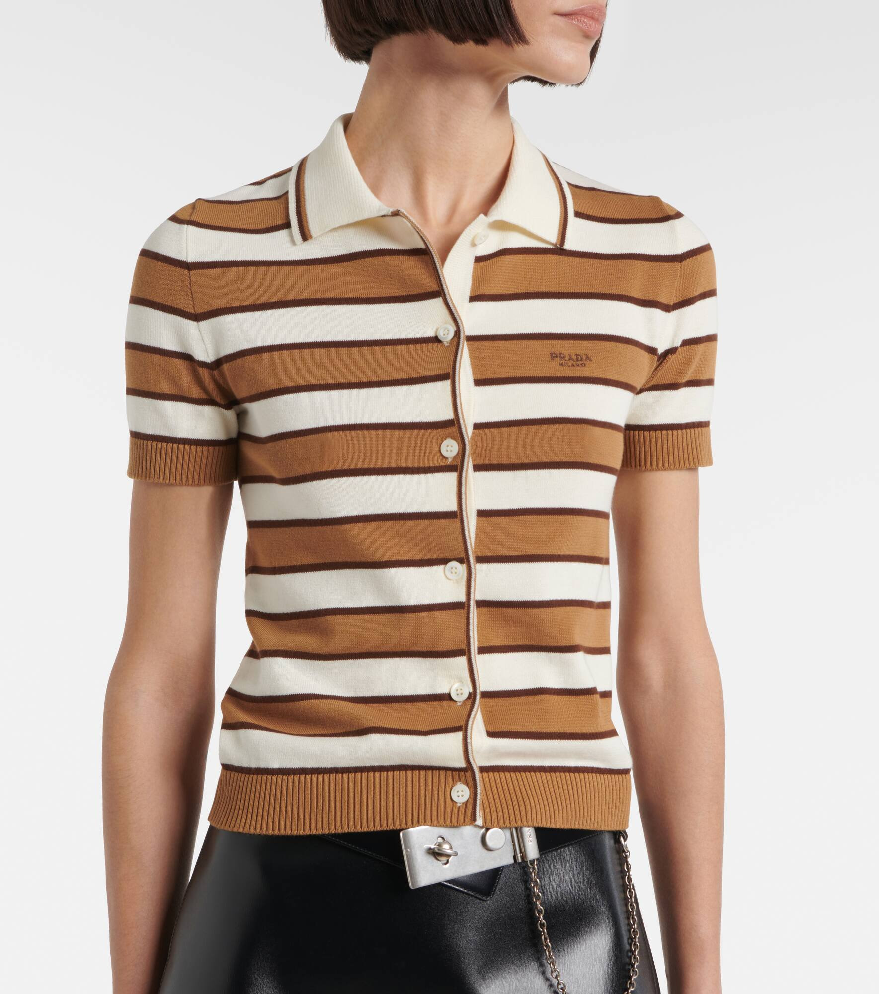 Striped cotton top - 5
