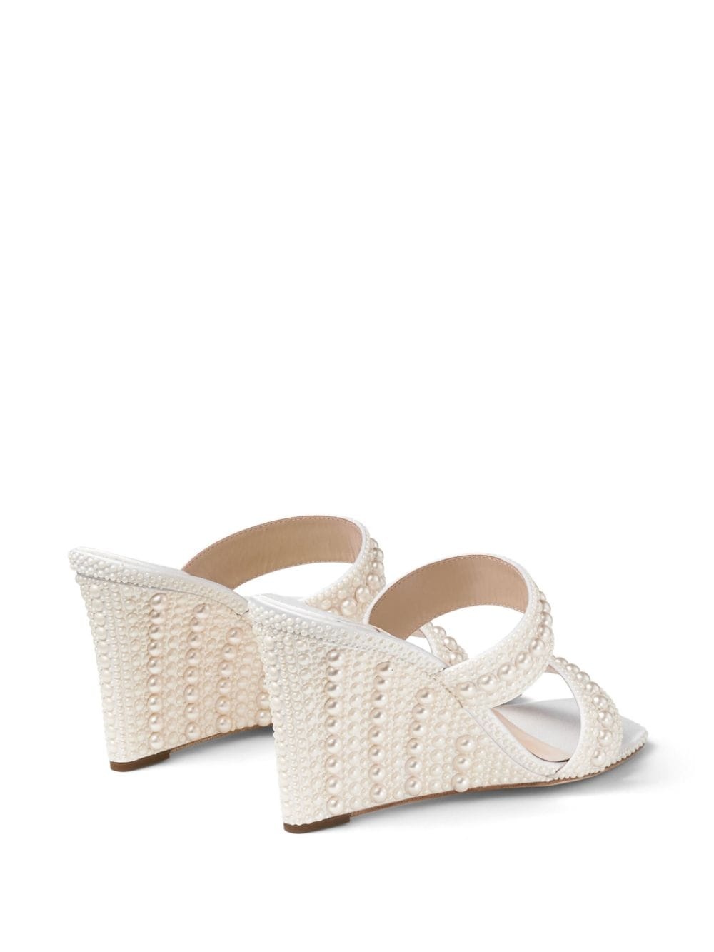 Sacoria 85mm pearl-embellished mules - 3