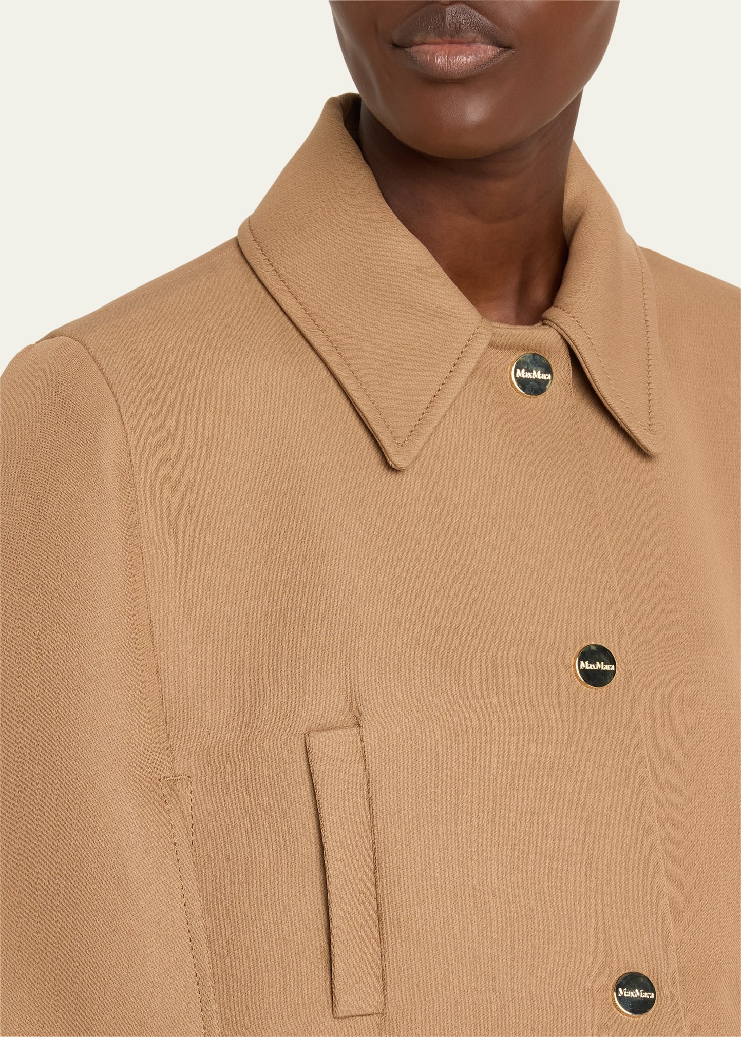 Estroso Virgin Wool Cape - 5