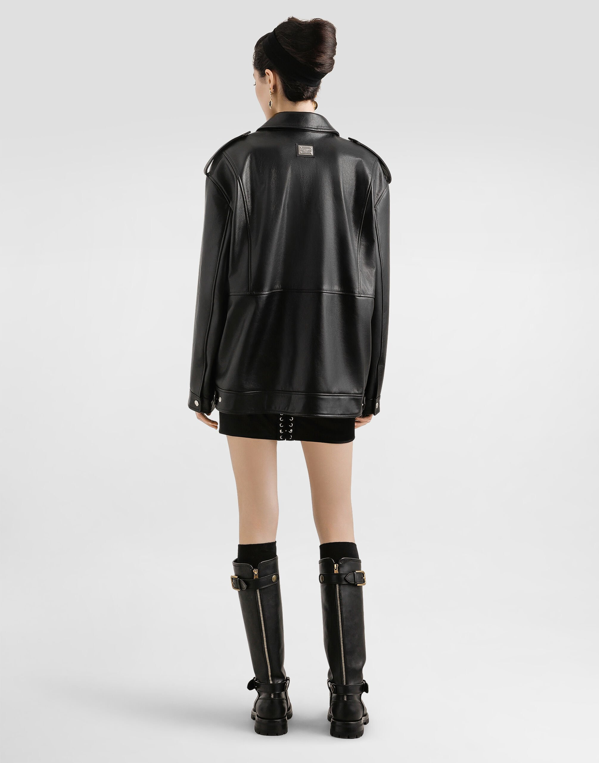 Stretch satin dress - 5
