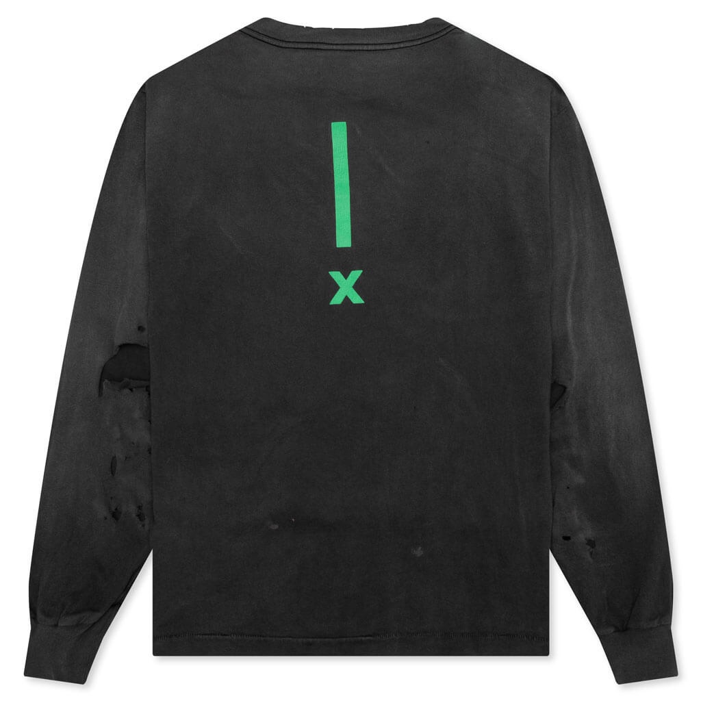 SAINT MICHAEL X SHERMER ACADEMY SAINT ROOM L/S TEE - BLACK - 2
