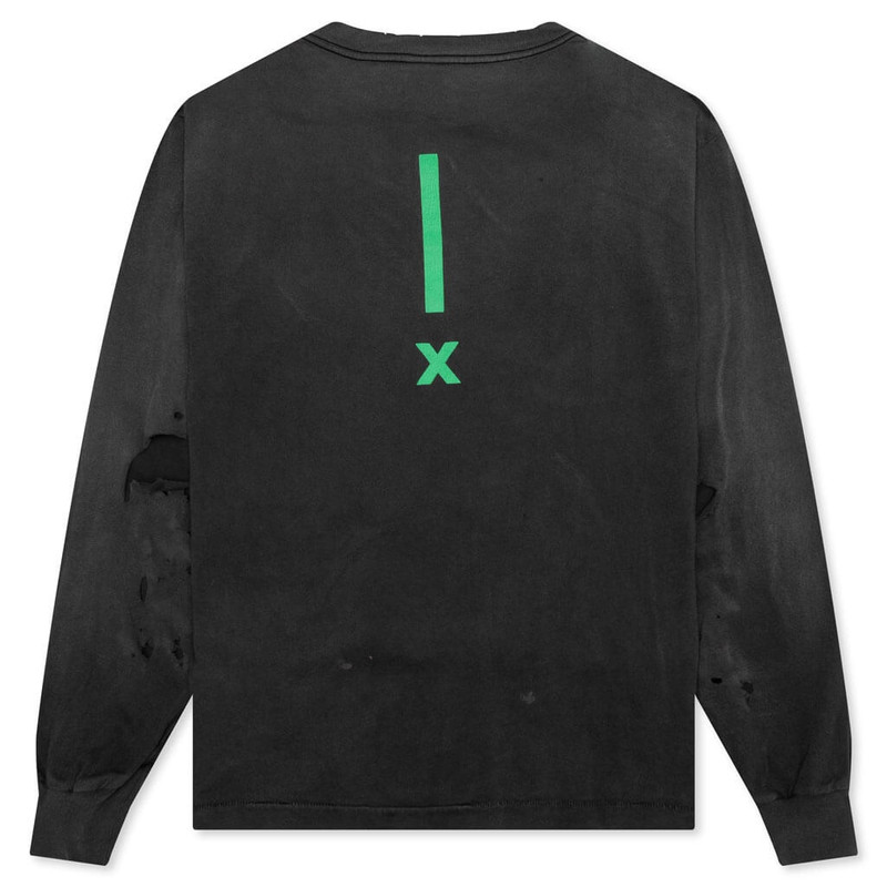 SAINT M×××××× SAINT MICHAEL X SHERMER ACADEMY SAINT ROOM L/S TEE - BLACK outlook