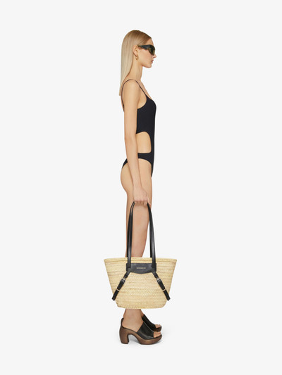 Givenchy MEDIUM VOYOU BASKET BAG IN RAFFIA outlook
