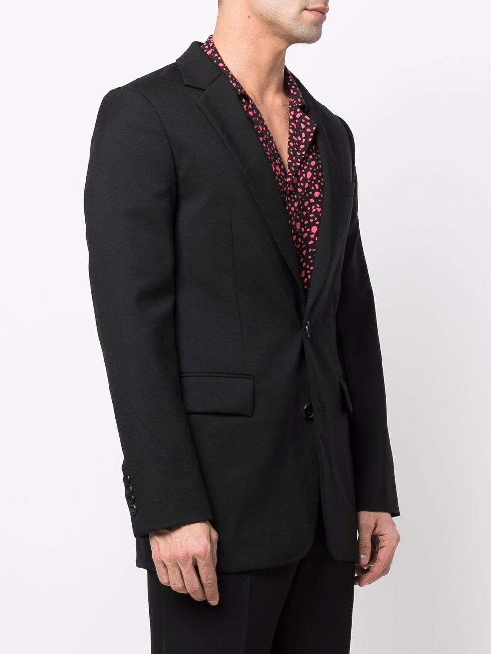 single-breasted blazer jacket - 8
