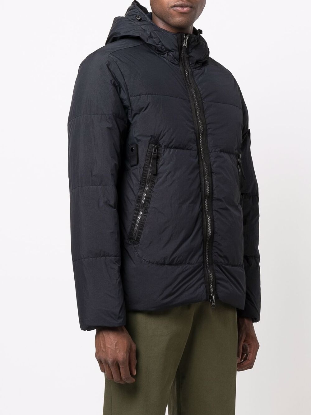 padded hooded jacket - 3