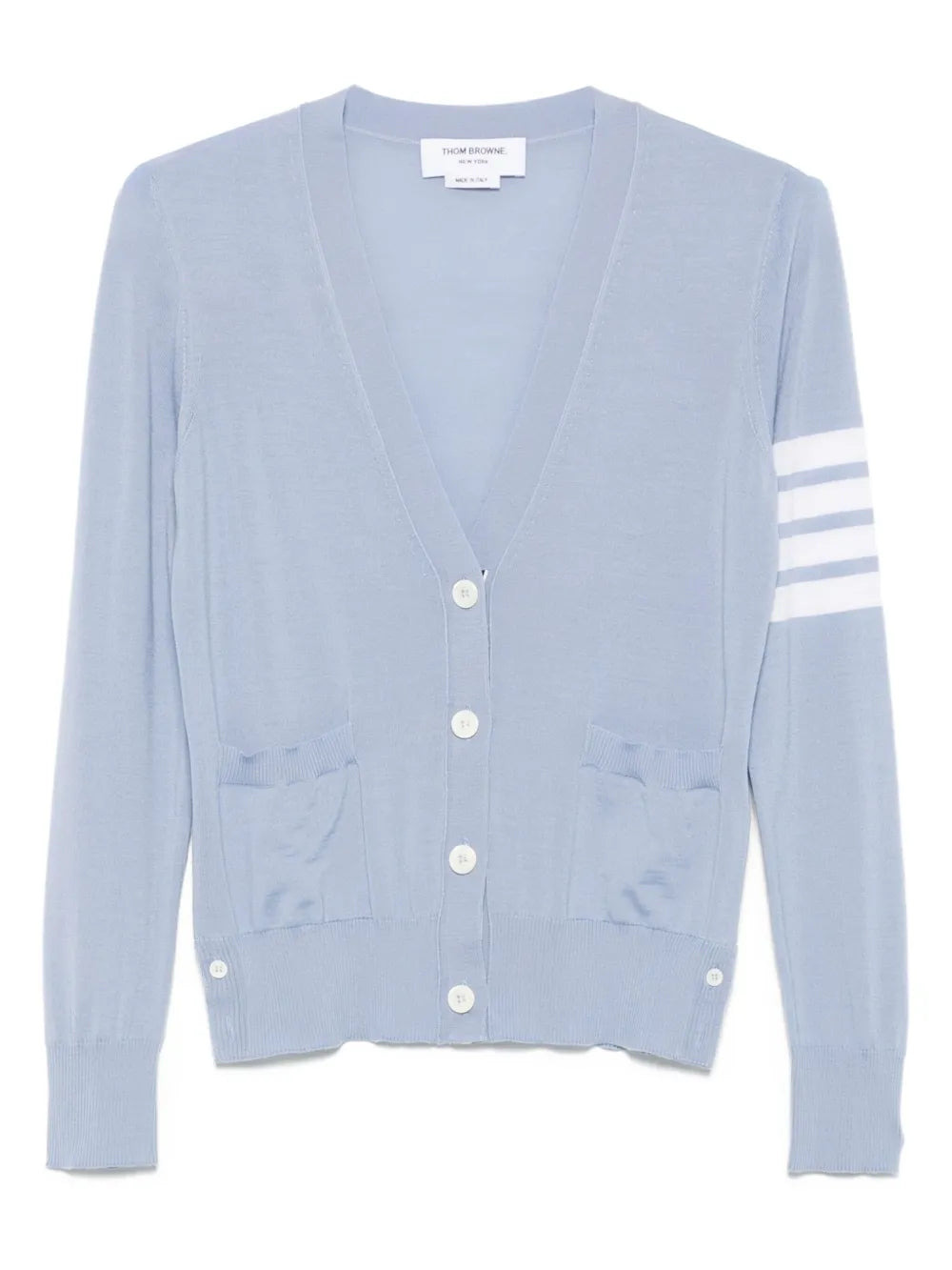 Thom Browne Women Virgin Wool Cardigan - 1