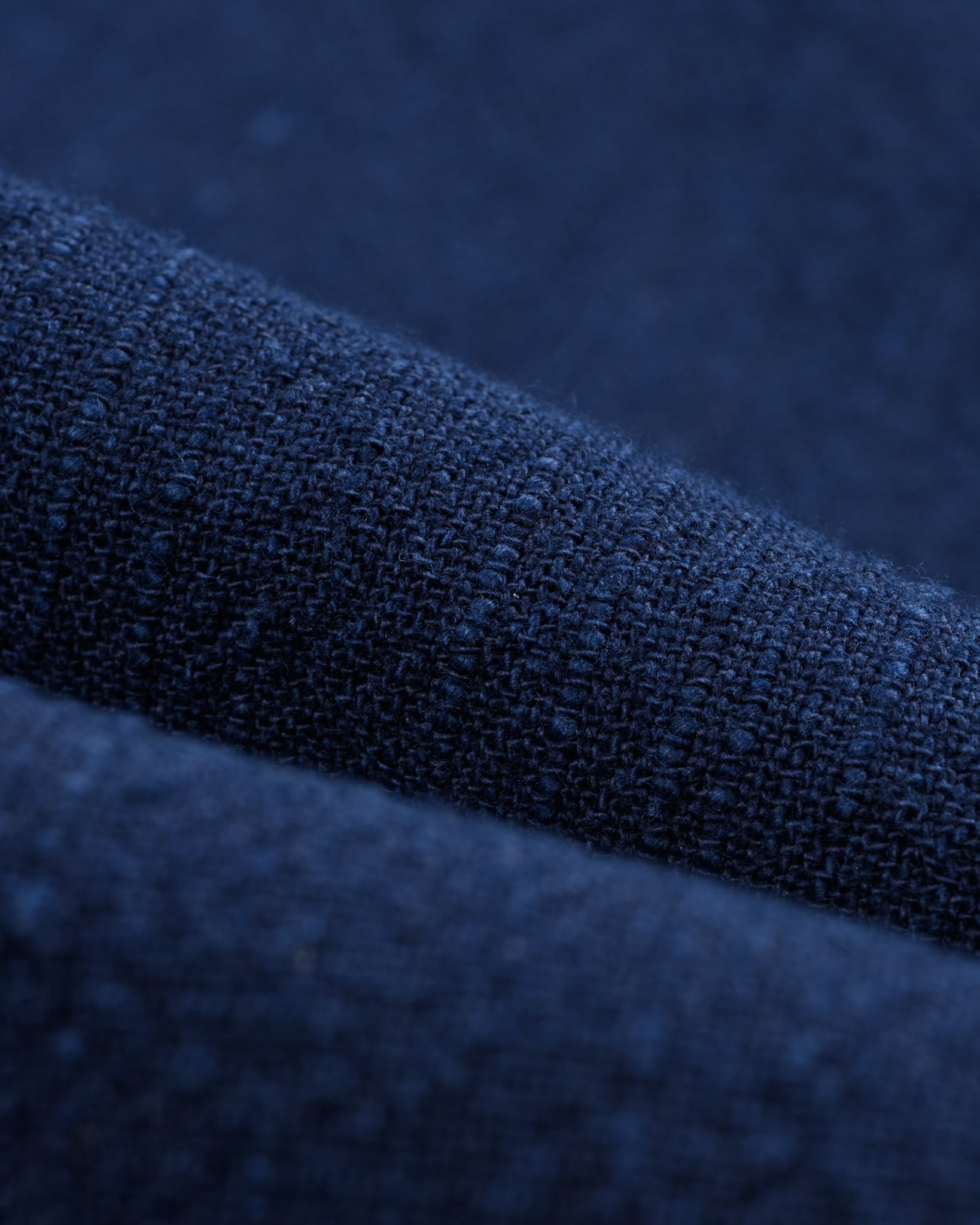 STF JAPANESE 8.5OZ SLUB COTTON SHORT SLEEVE SHIRT - INDIGO - 11