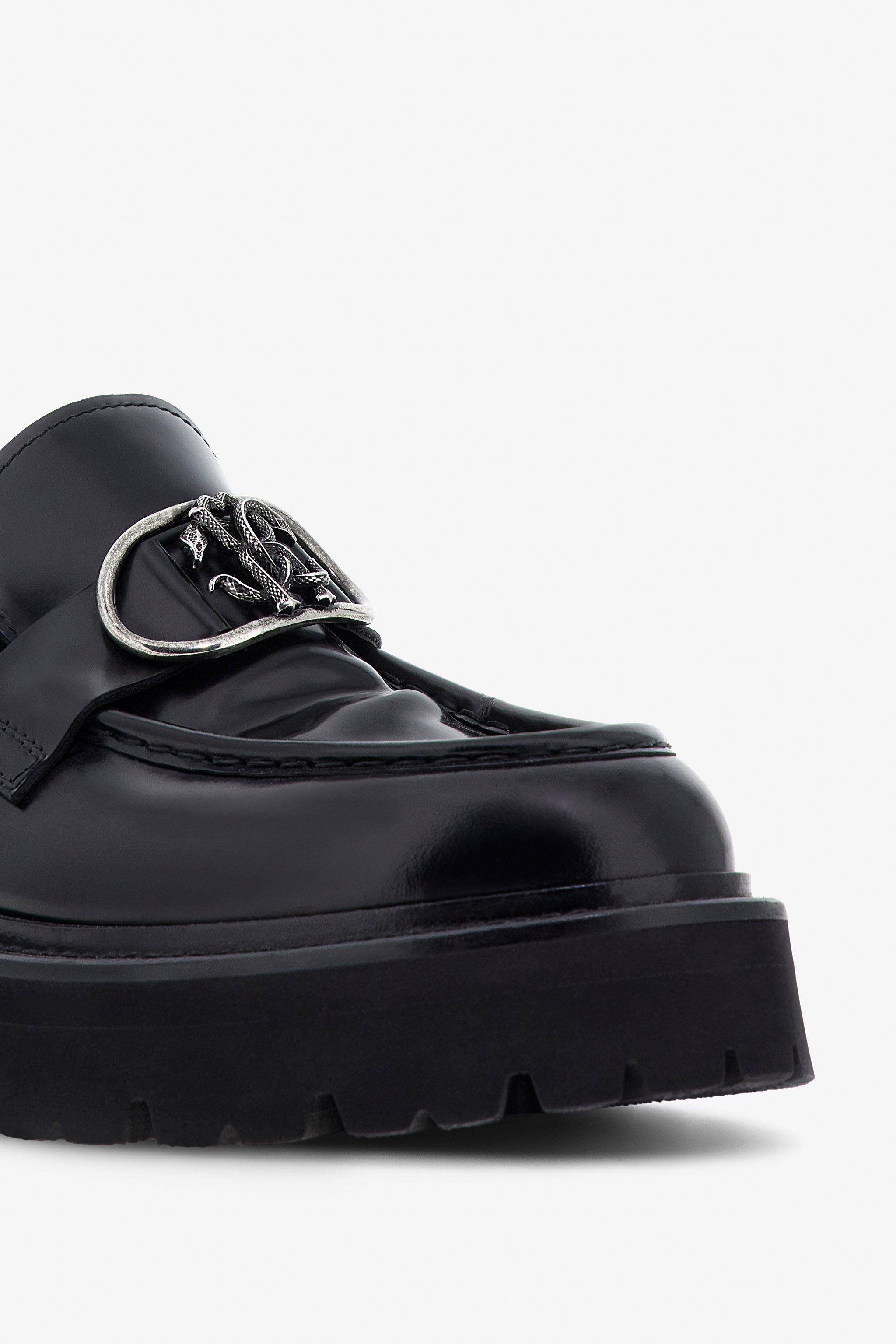 Loafers with RC logo - 4