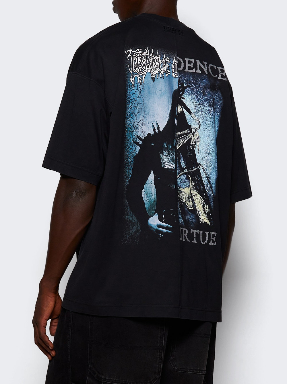 Cof Cut-up Oversized Tee Black - 4