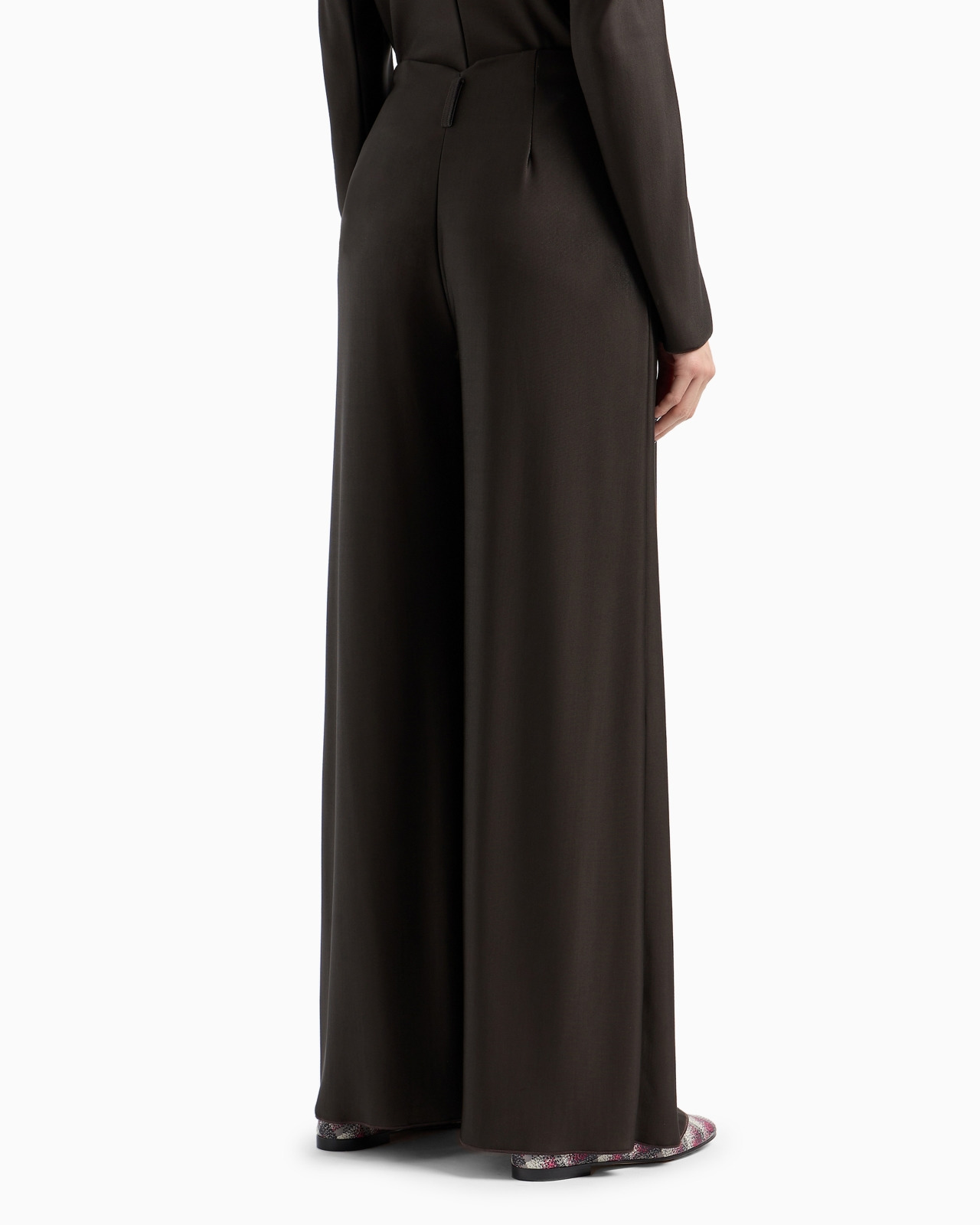 ASV wide trousers with pleats in double viscose jersey - 3