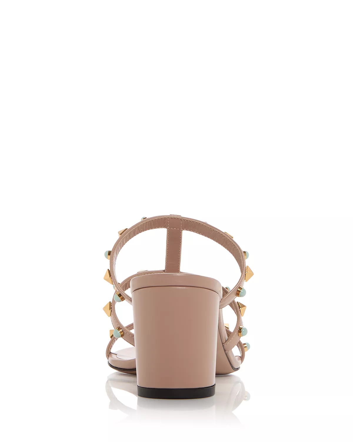 Women's Valentino Rockstud Embellished Sandals - 5