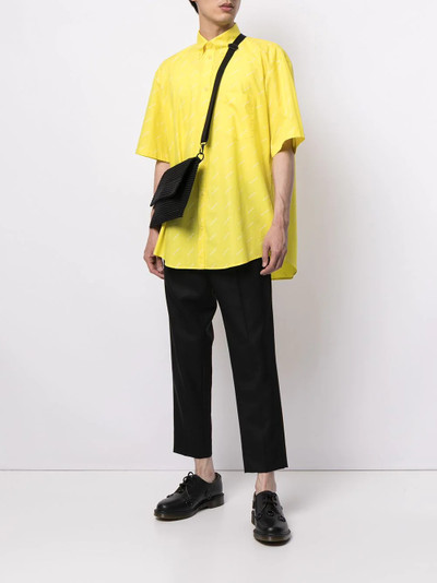 BALENCIAGA Normal Fit short-sleeve shirt outlook