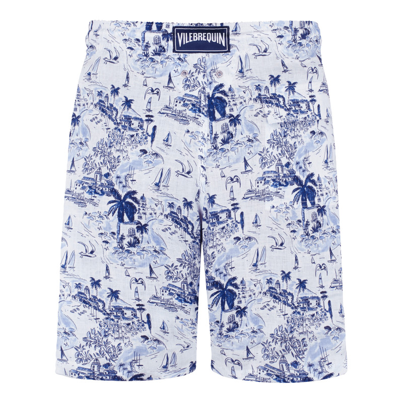 Men Linen Bermuda Shorts Riviera 2