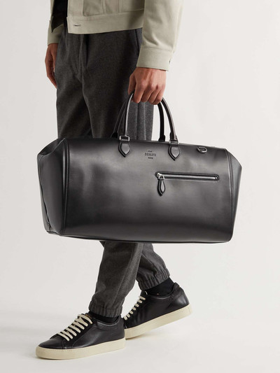 Berluti Logo-Debossed Leather Weekend Bag outlook