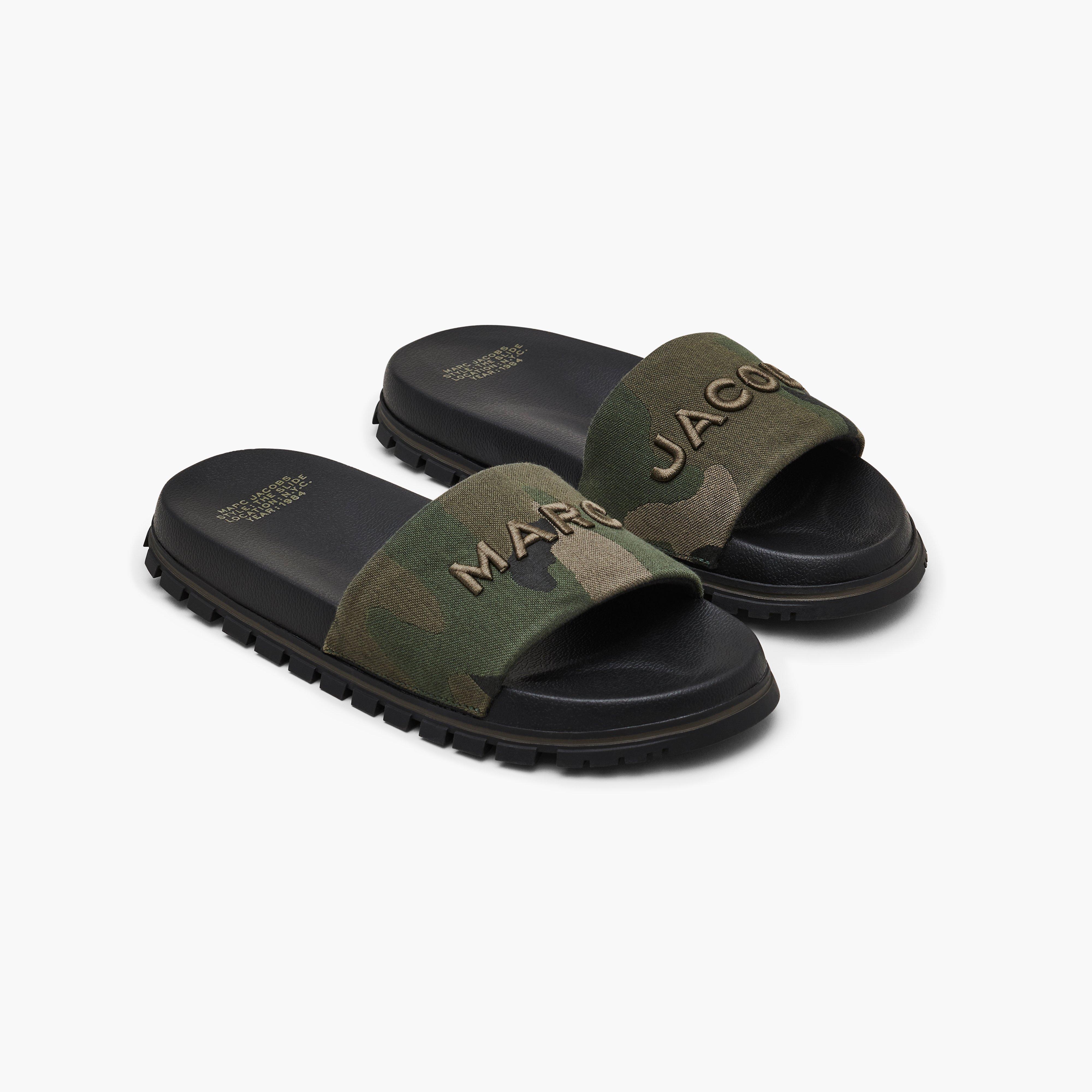 THE CAMO JACQUARD SLIDE - 1