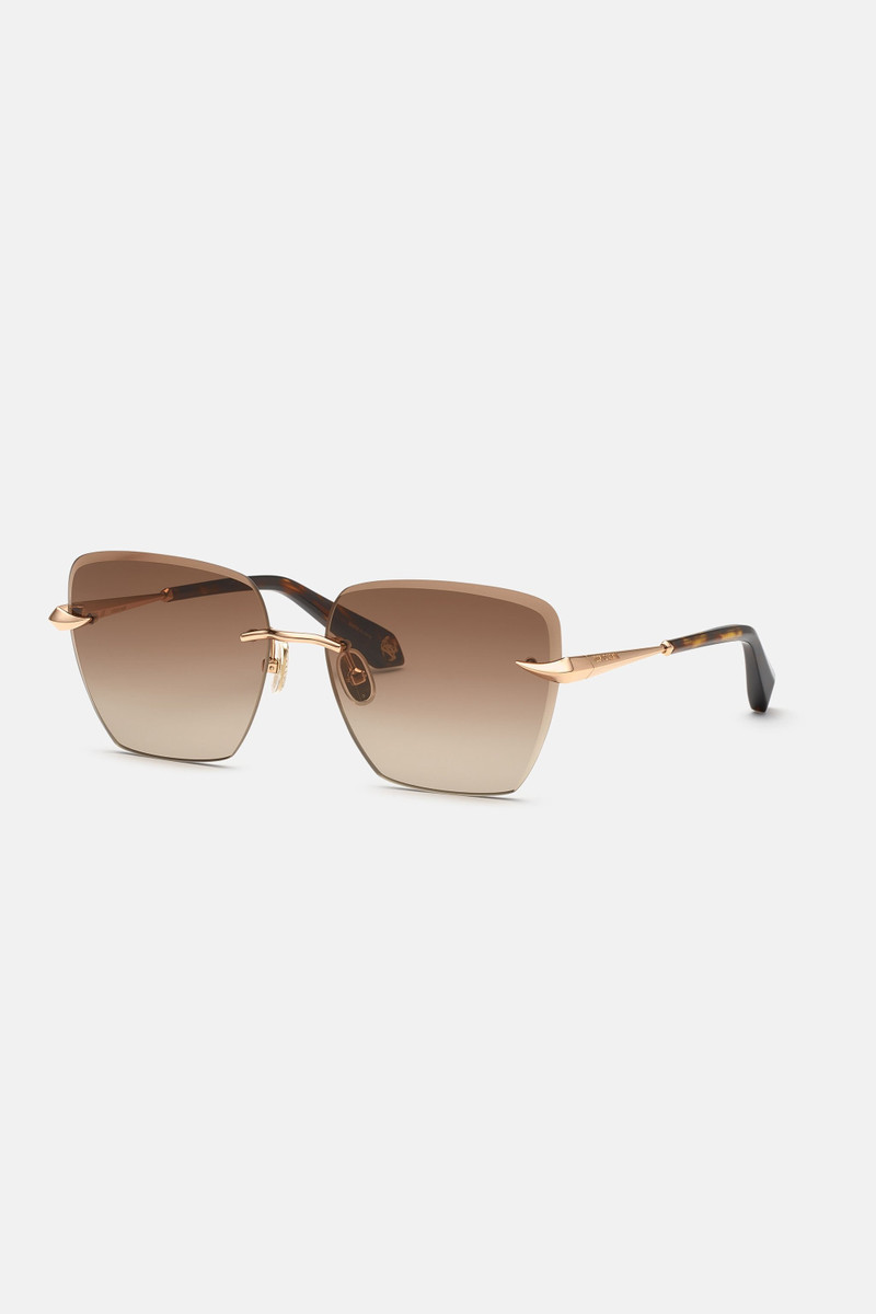 Roberto Cavalli Rimless front sunglasses outlook