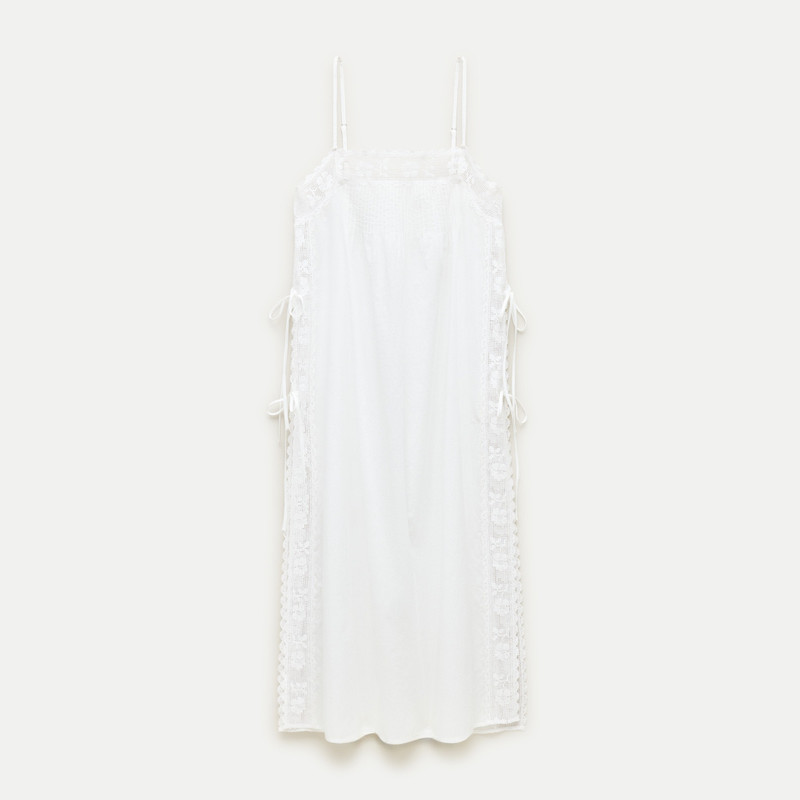 Side-tie tunic dress 1