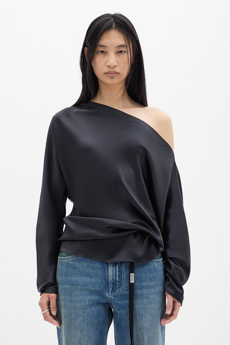 Roos Bias Cut Drop Shoulder Top 1